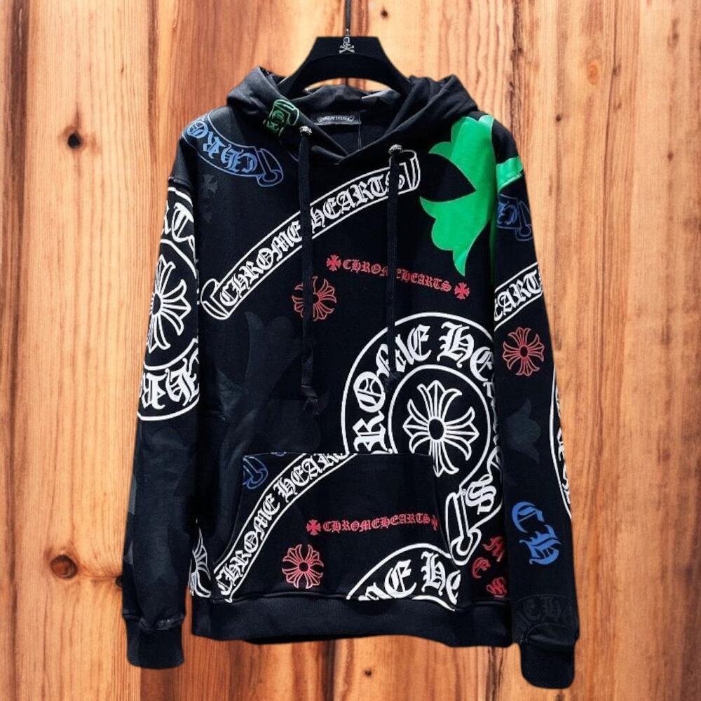Chrome Hearts Men's Black Hoodie